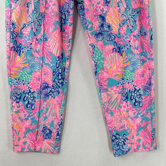 Lilly Pulitzer Emora Knit Pant Multi Splendor In The Sand Size M *Hemmed - Picture 3 of 16